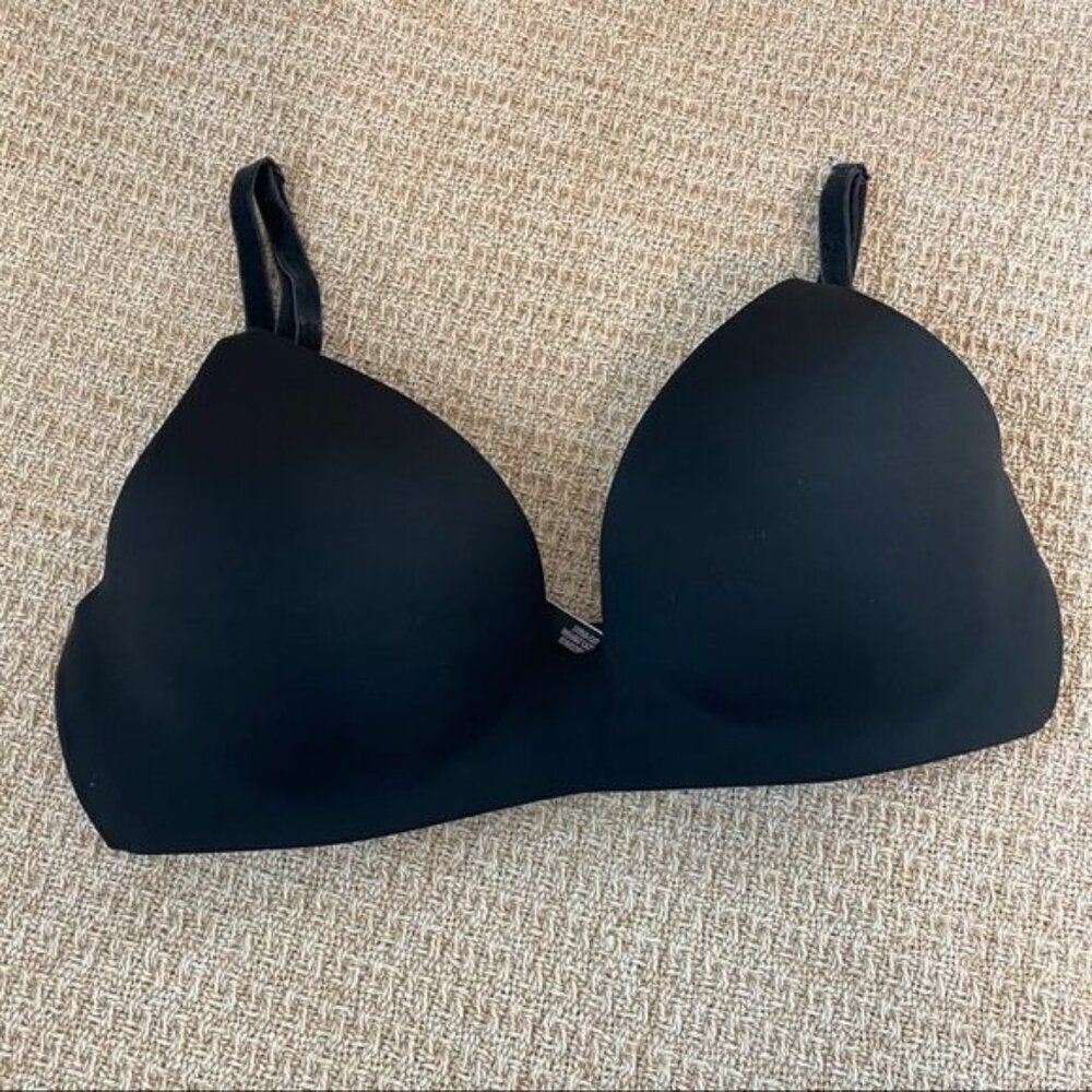 Victoria Secret Wear Everywhere Lightly Lined Bra Black Bra 34C - Picture 5 of 7
